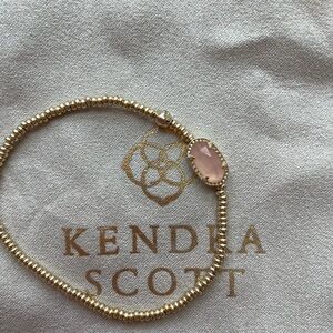 NEVER WORN kendra scott pink bracelet